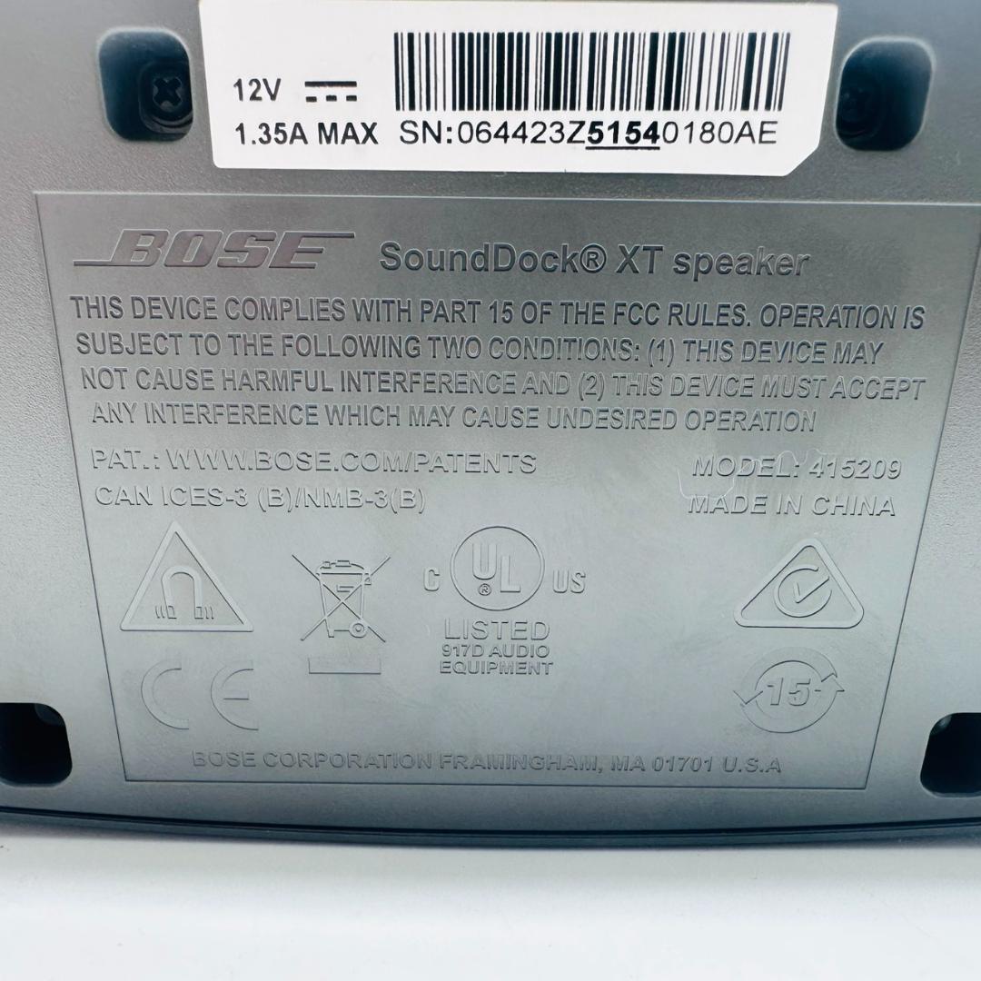美品　BOSE　ボーズ　SoundDock　XT　スピーカー
