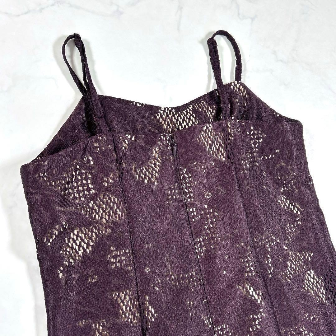 Dorry Doll　シフォンボレロセットメニーウエイドレス　ダークブラウン　M