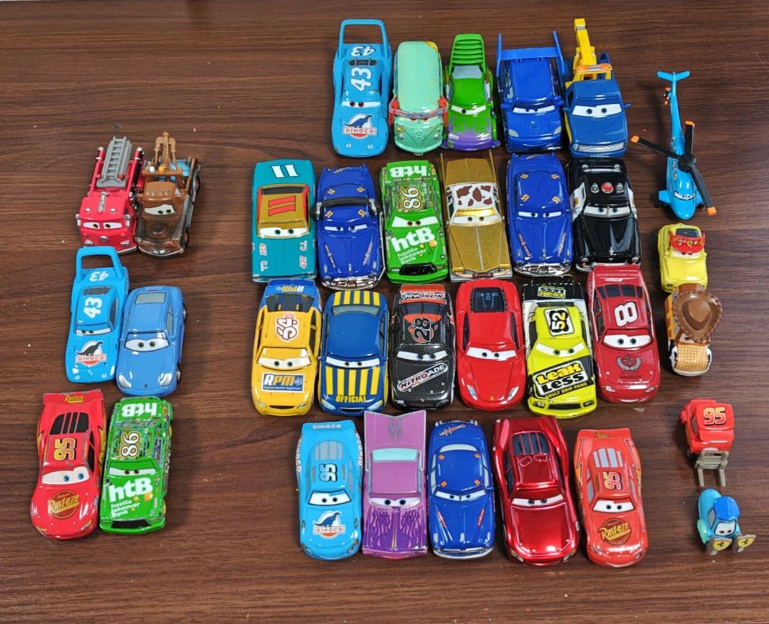 カーズ ミニカー まとめ売り トミカ6台 マテル27台