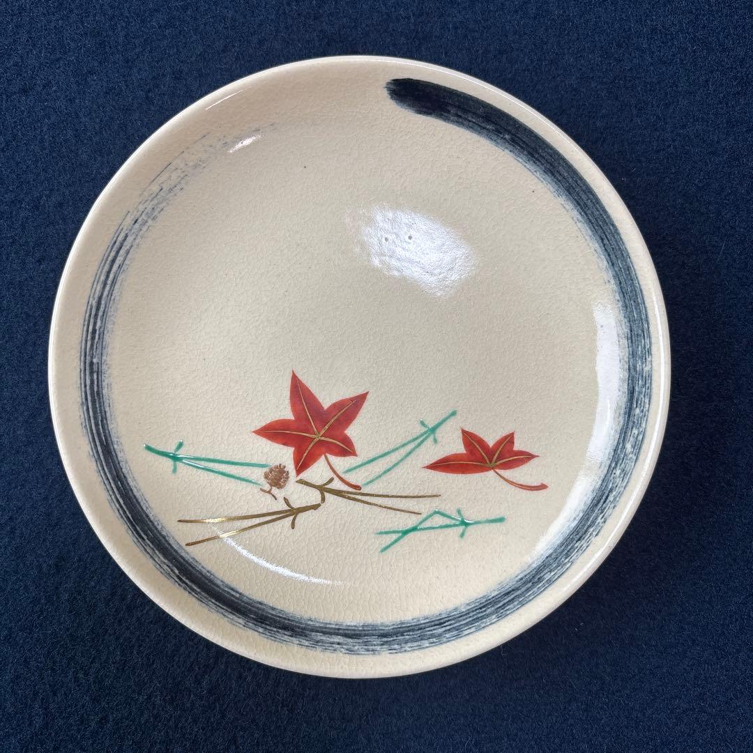 永楽善五郎　即全　仁清写　吹寄せ　銘々皿5客