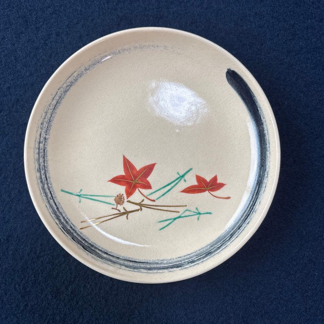 永楽善五郎　即全　仁清写　吹寄せ　銘々皿5客