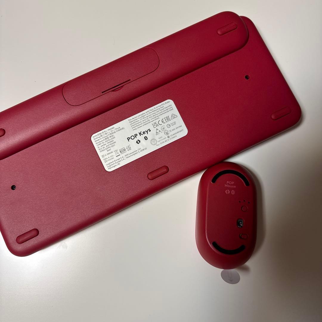 【最終値下げ】logi POP Keys ワイヤレスキーボードとマウスセット
