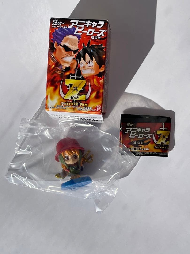 ナミ シークレット フィルム ゼット 内袋未開封‼️ワンピースアニキャラヒーローズ