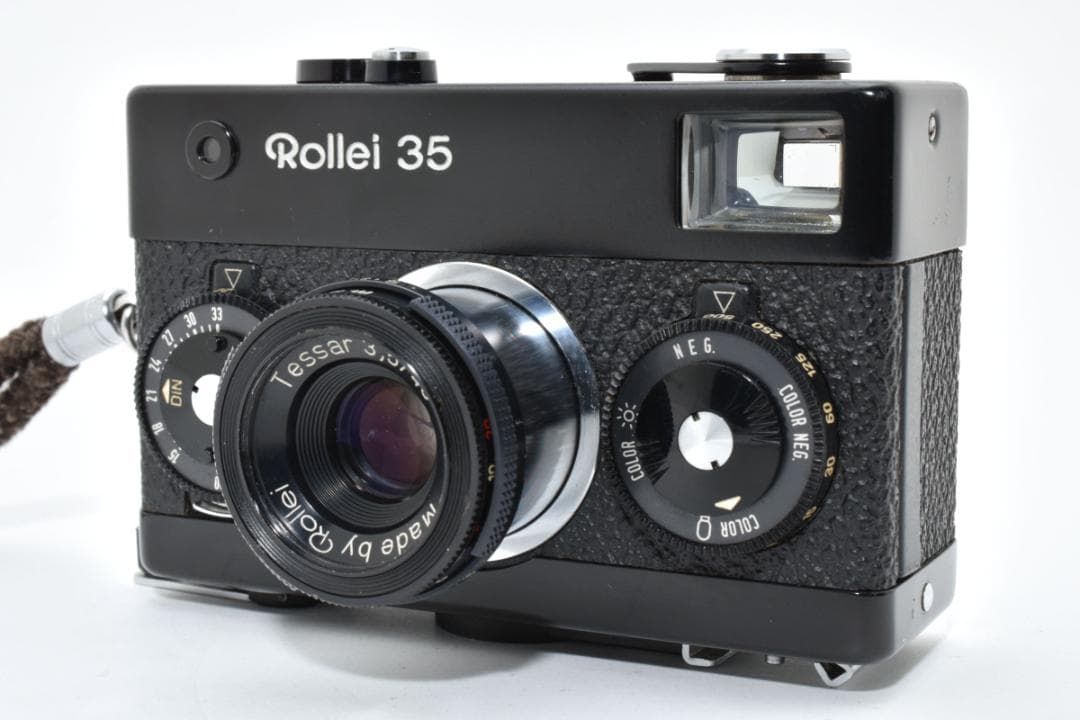 ☆完動品☆ Rollei 35 Tessar 40mm F3.5 黒 8159