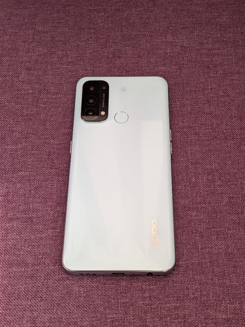 OPPO Reno 5a　中古　本体 箱付き　　アイスブルー