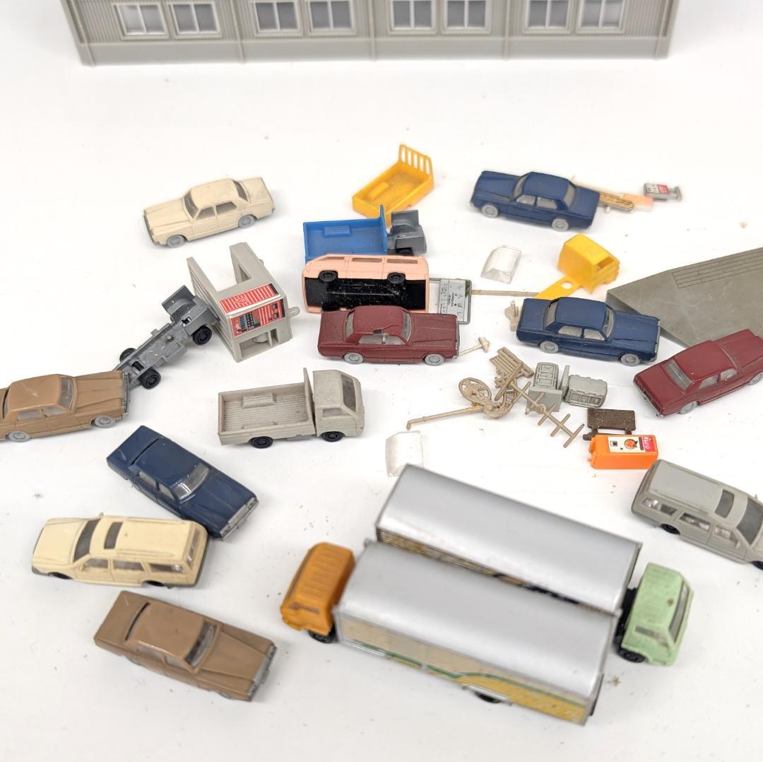 鉄道模型用 ジオラマ 解体品 部品 ジャンク 建物等 大量セット TOMIX 他