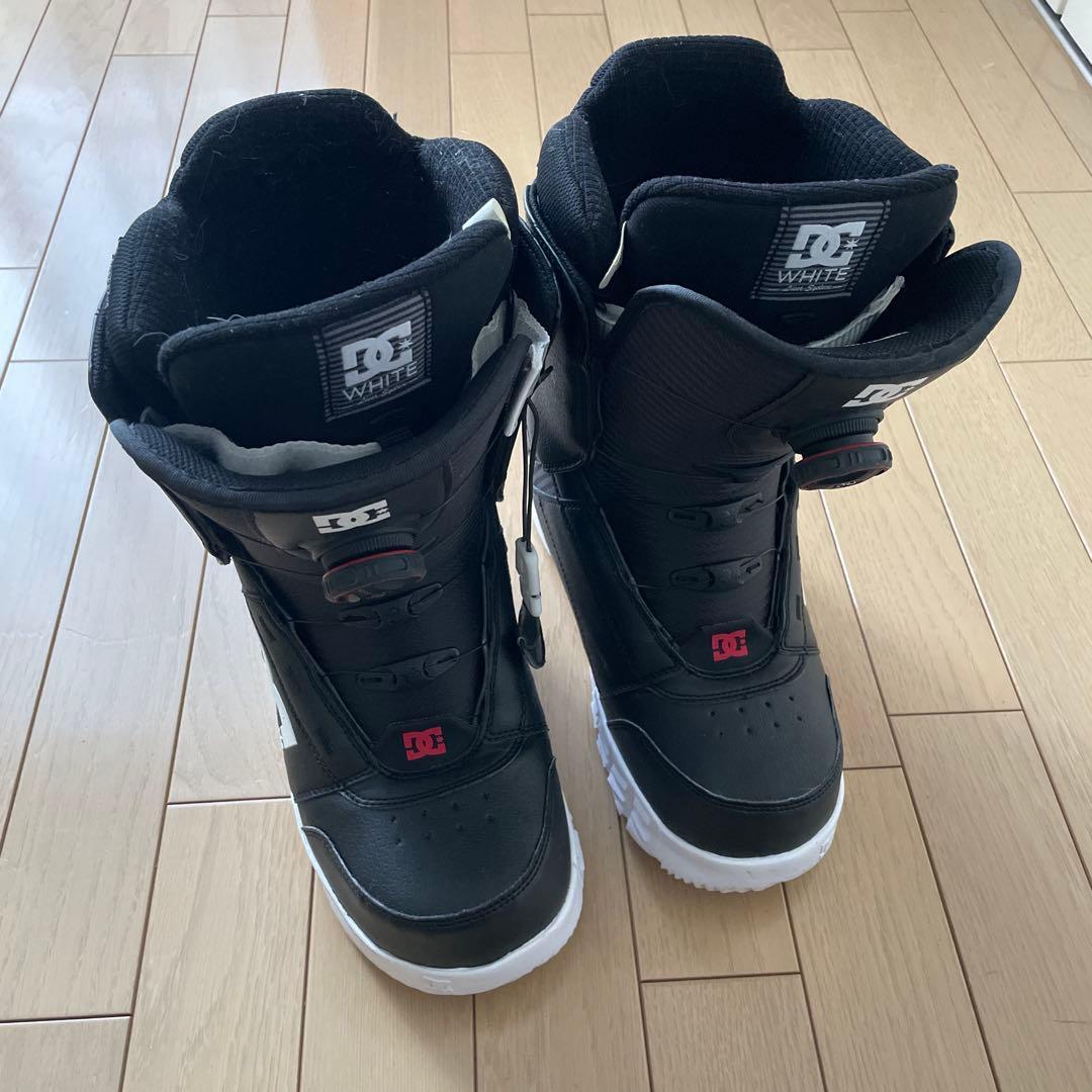 DC スノーボードブーツ ブラック/ホワイト CONTROL2018 メンズ