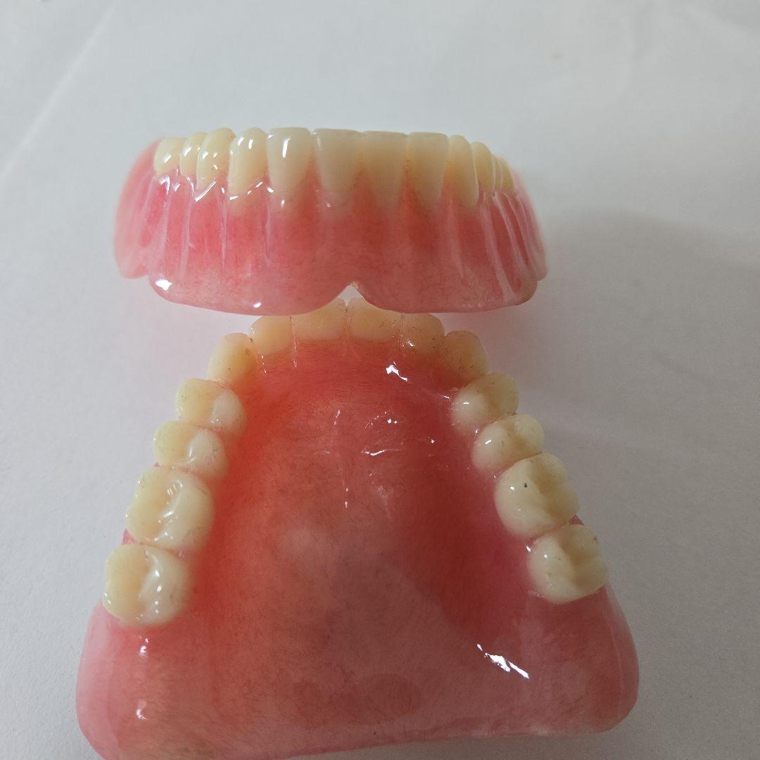 未使用　義歯上下セット