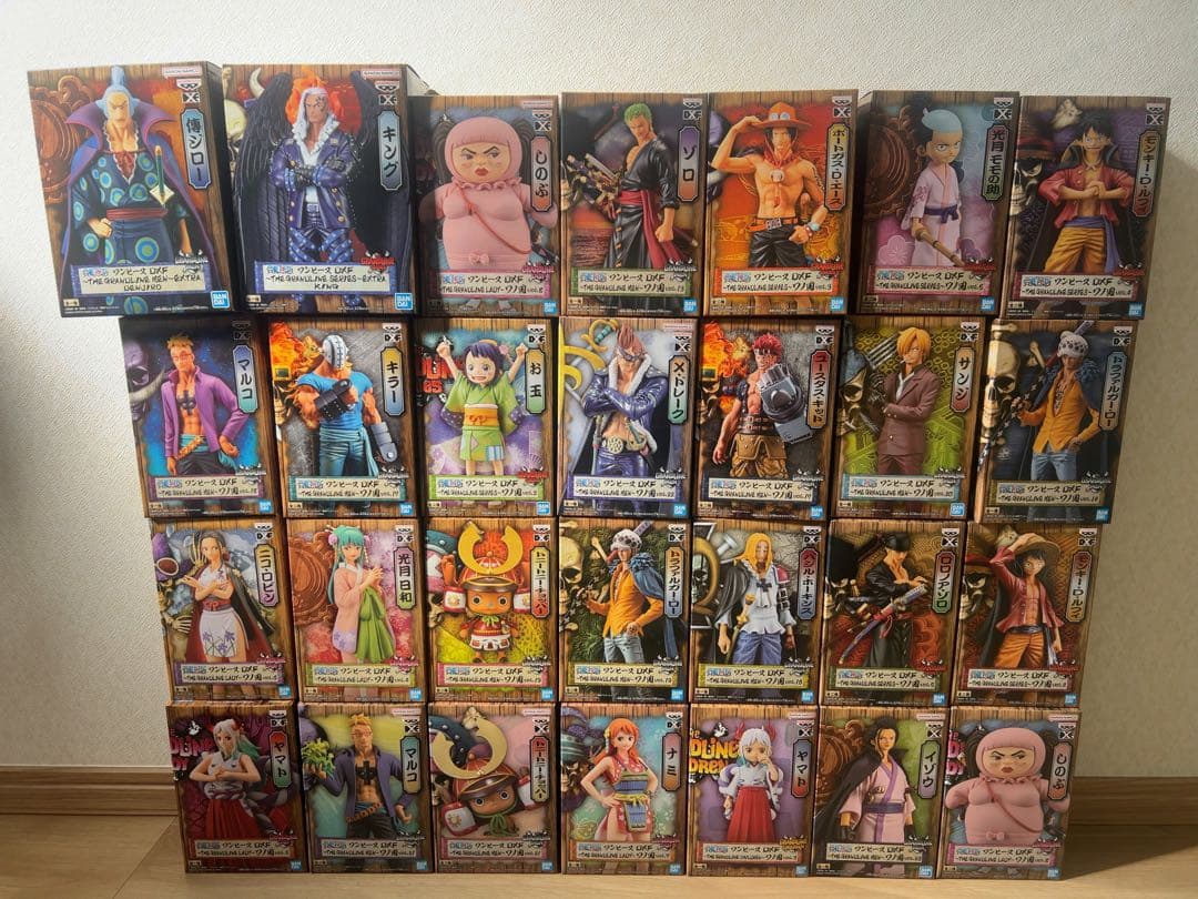 ワンピース フィギュア　プライズ　グラメン　セット