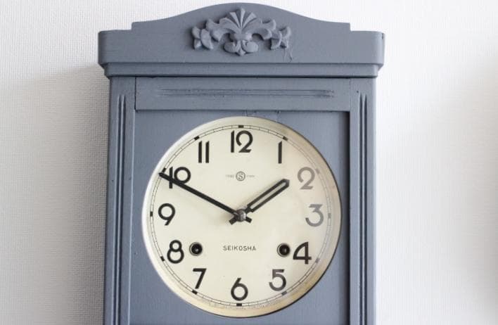 精工舎 SEIKO アンティーク 柱時計 壁掛け時計 振り子 正常動作品