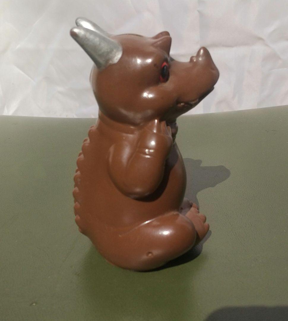 怪獣 フィギュア マルサン 赤ちゃんパゴス ウルトラQ貯金箱シリーズ 当時物