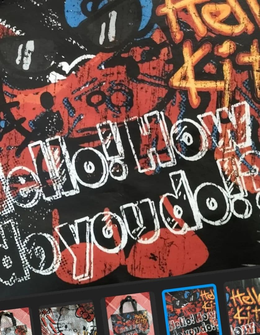 レア限定品✨サンリオ＆青山コラボ✨️ハローキティ50周年記念！エコトートバック