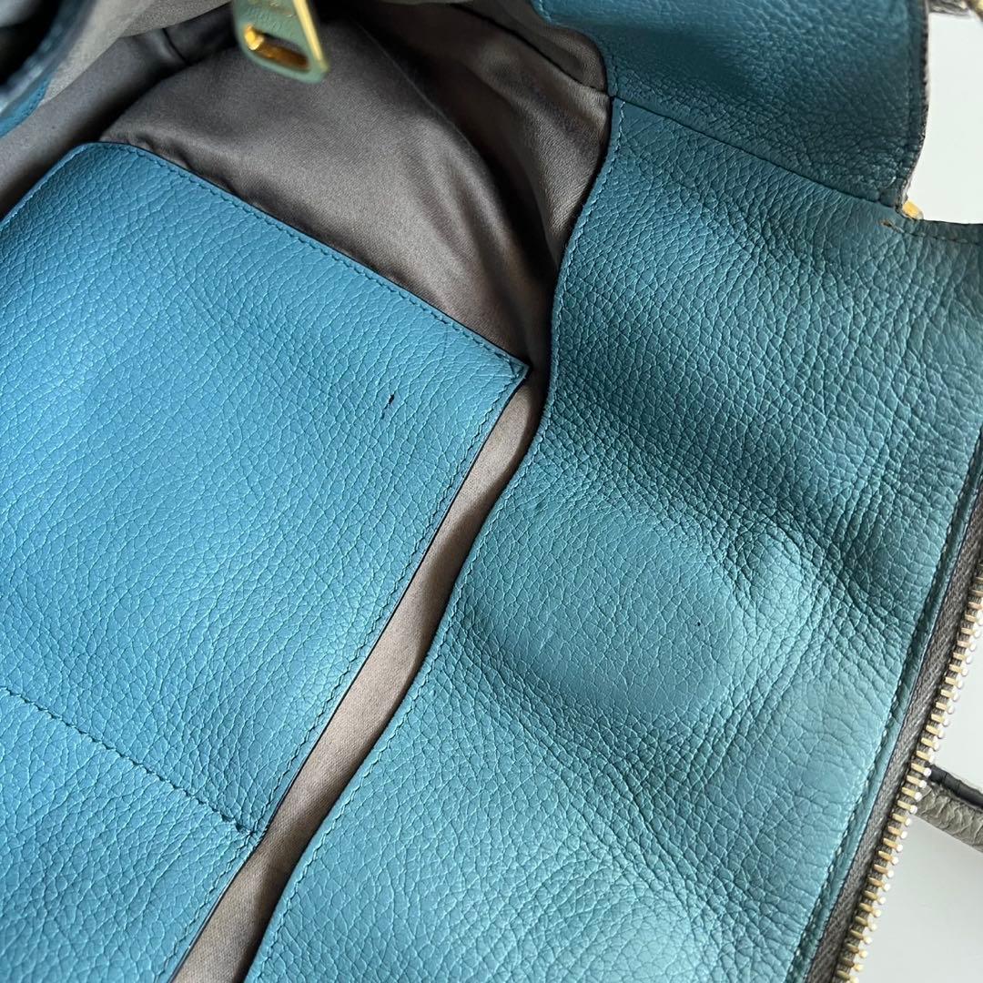 バッグ MIU MIU MADRAS 2WAY SHOULDER HAND BAG