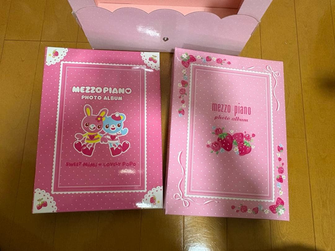 メゾピアノ　mezzo piano ノベルティ　フォトアルバム