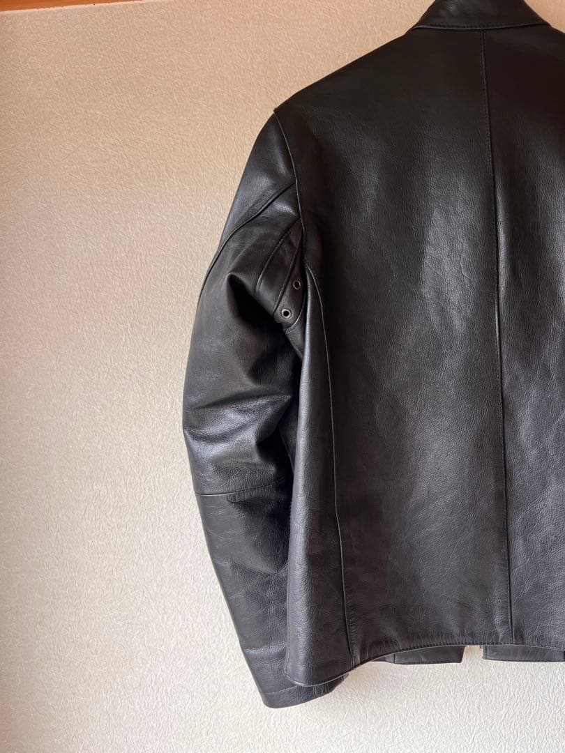 最終値下げ 美品 united arrows シングルレザージャケット
