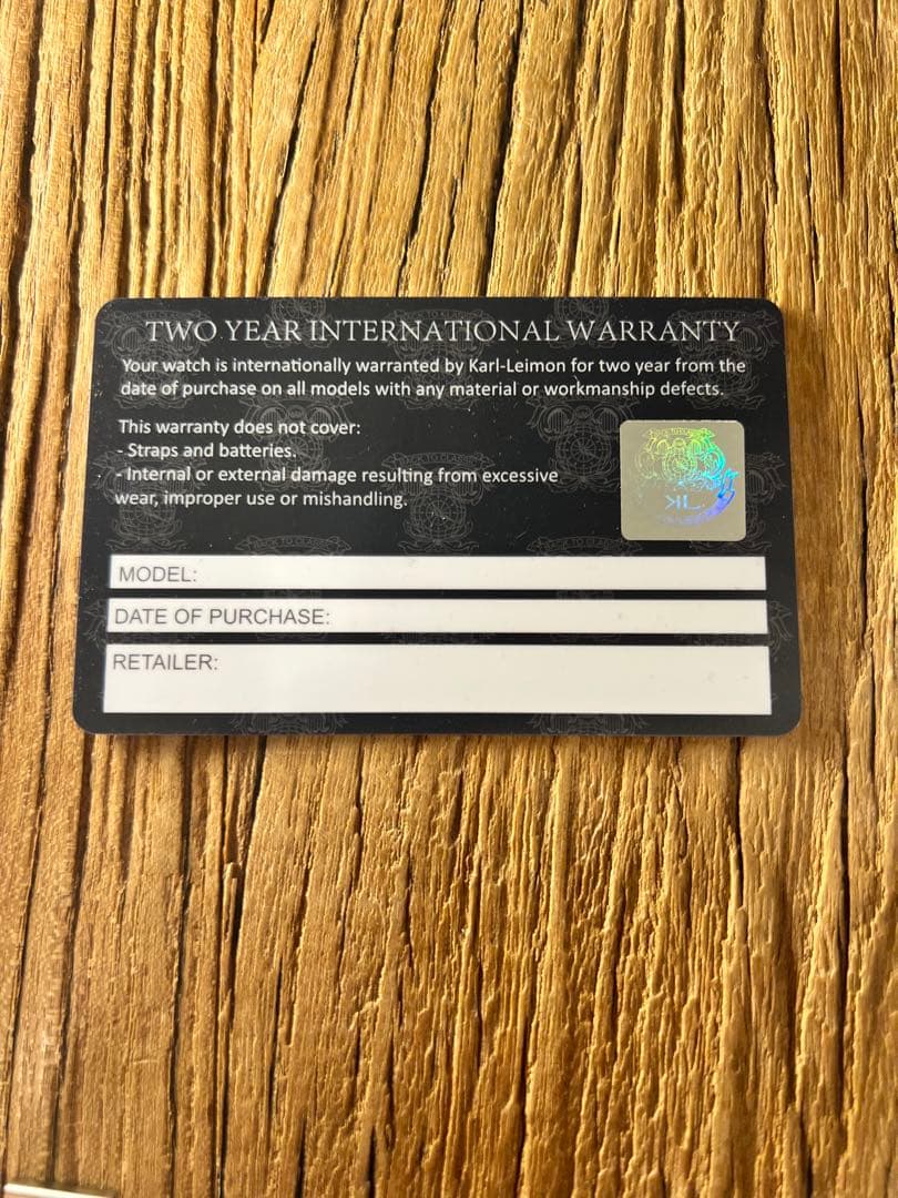 最終値下　KARL-LEIMON カルレイモンMajesty