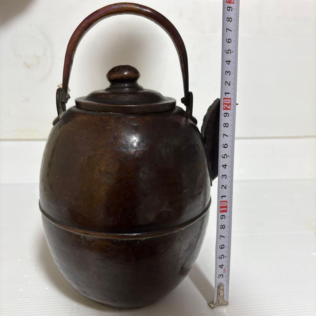 茶道具 銅製 湯沸 煎茶道具 銅瓶 骨董品