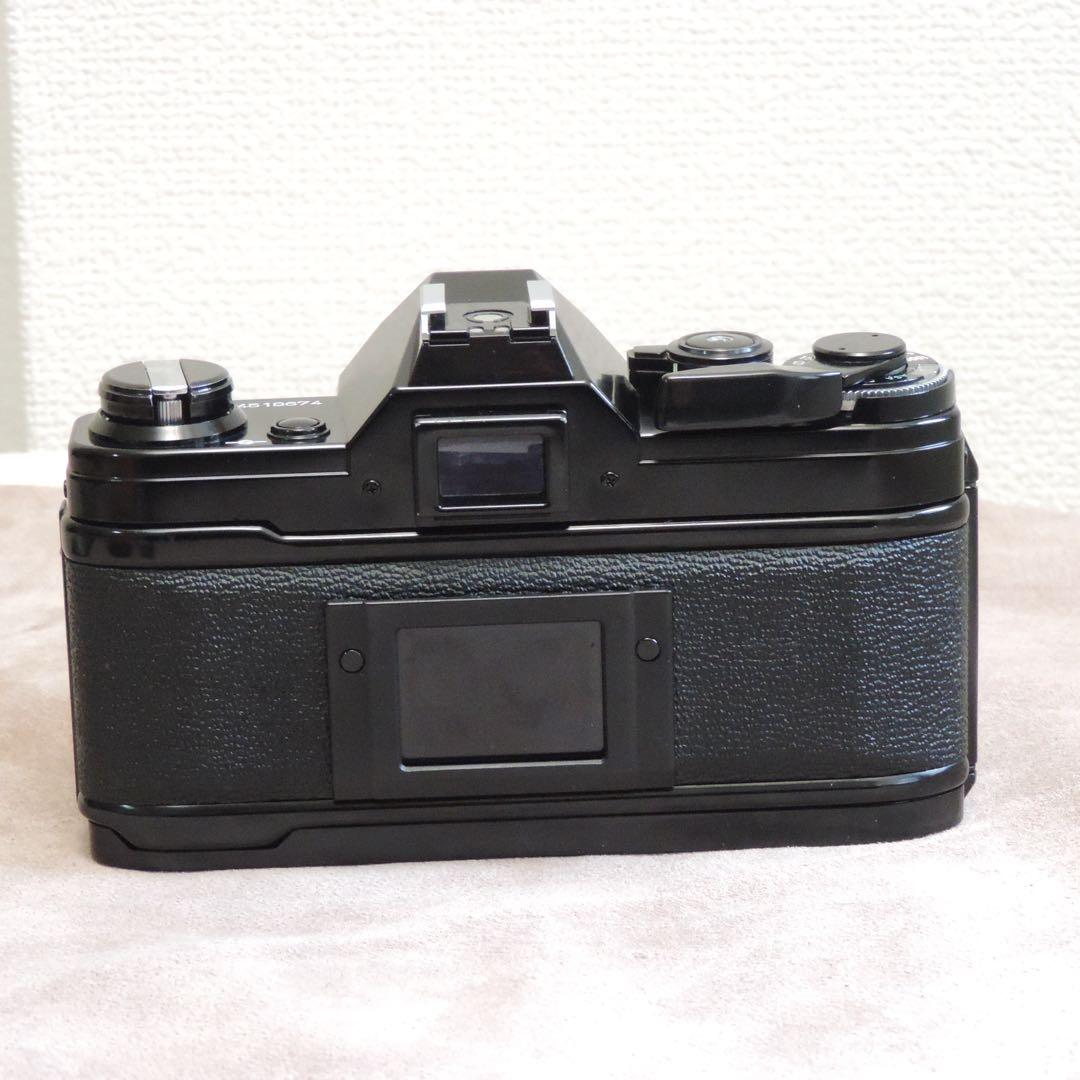 【動作品】Canon AE-1 ブラック + NEW FD 50mm F1.8