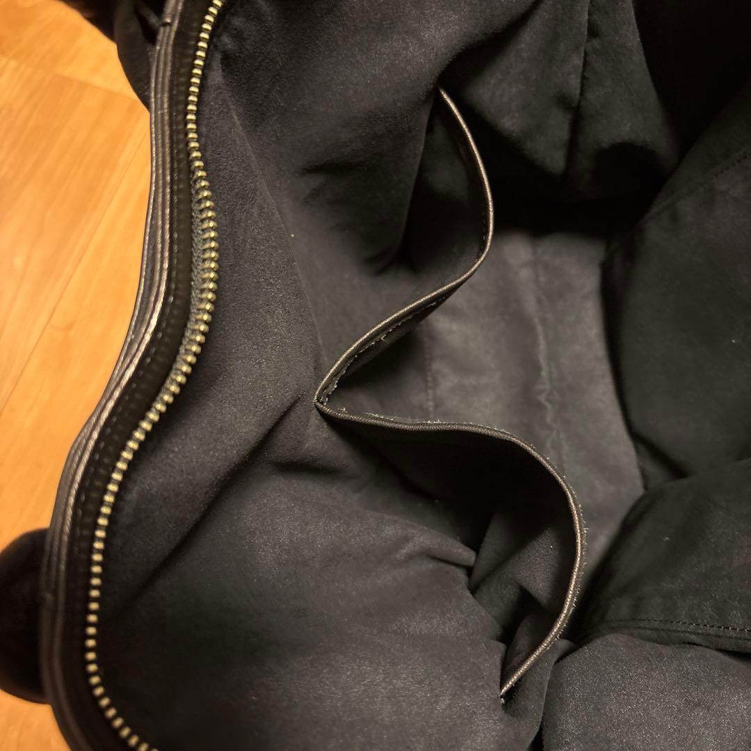 栃木レザー　ノガケ　ブリーフケース　ラージ　ブラック