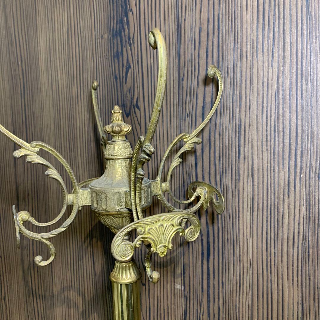 イタリア　アンティーク　ポールハンガー