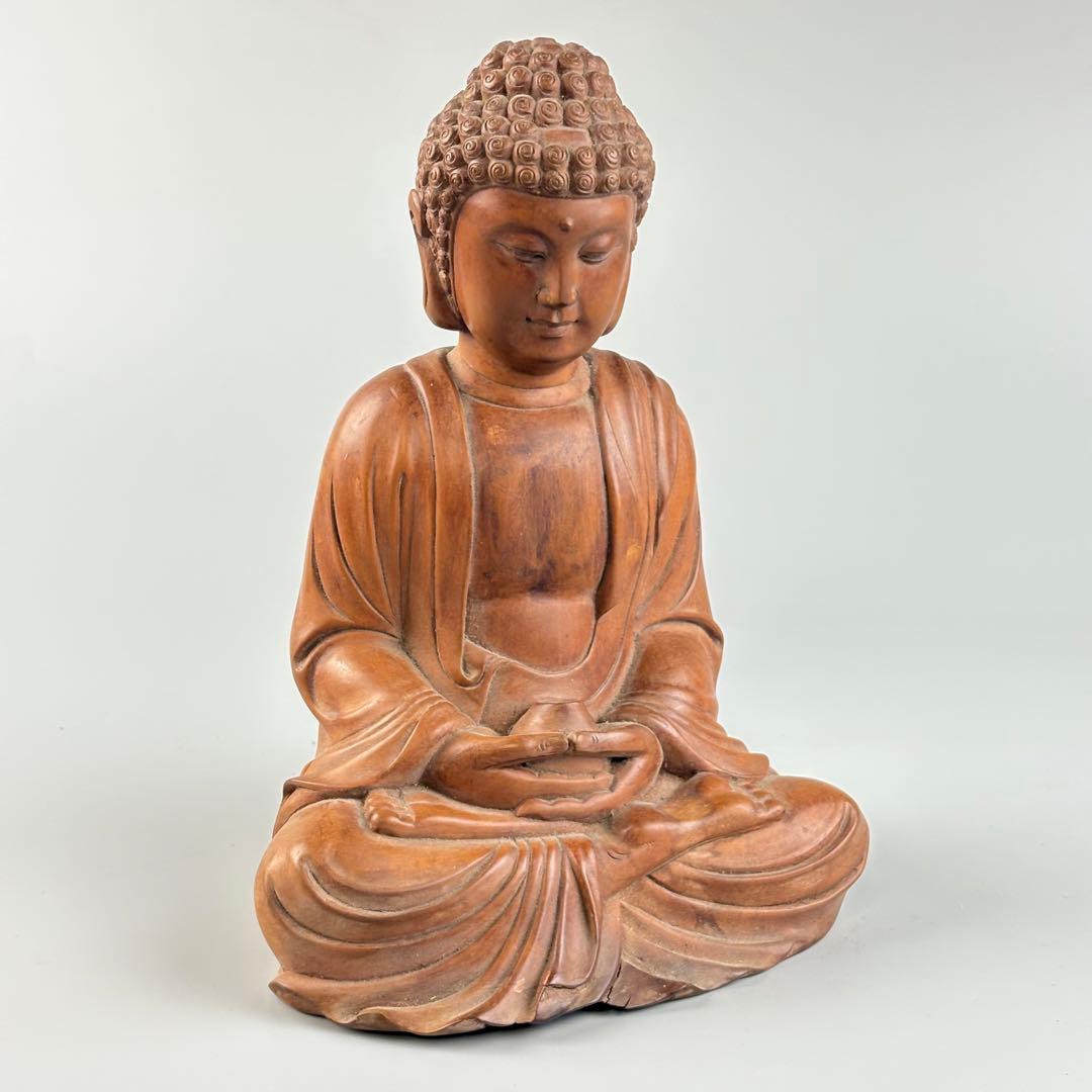 仏教美術 木彫り如来 仏像