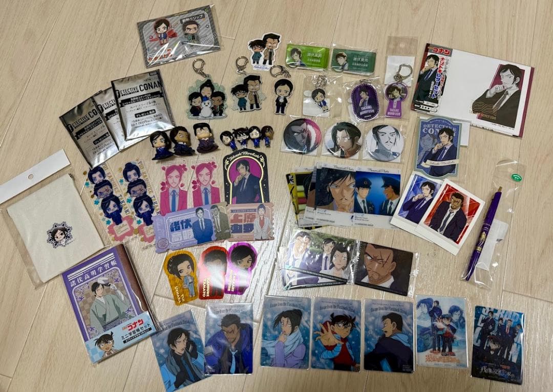 名探偵コナン 隻眼の残像　アクリルキーホルダーほか　まとめ