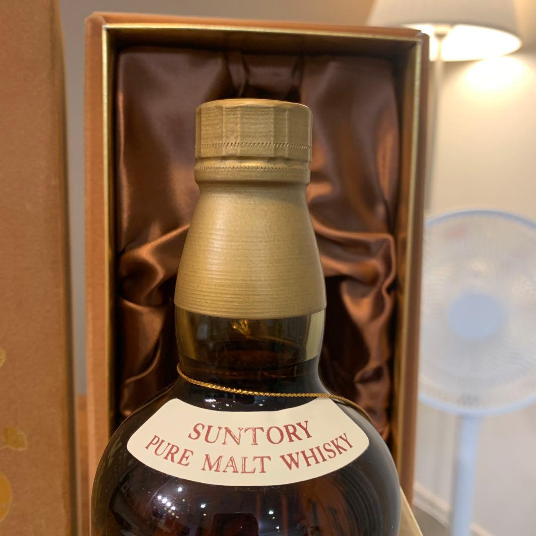 サントリーピュアモルトウイスキー　山崎　特級　760ml 初期ボトル　箱付き　❶