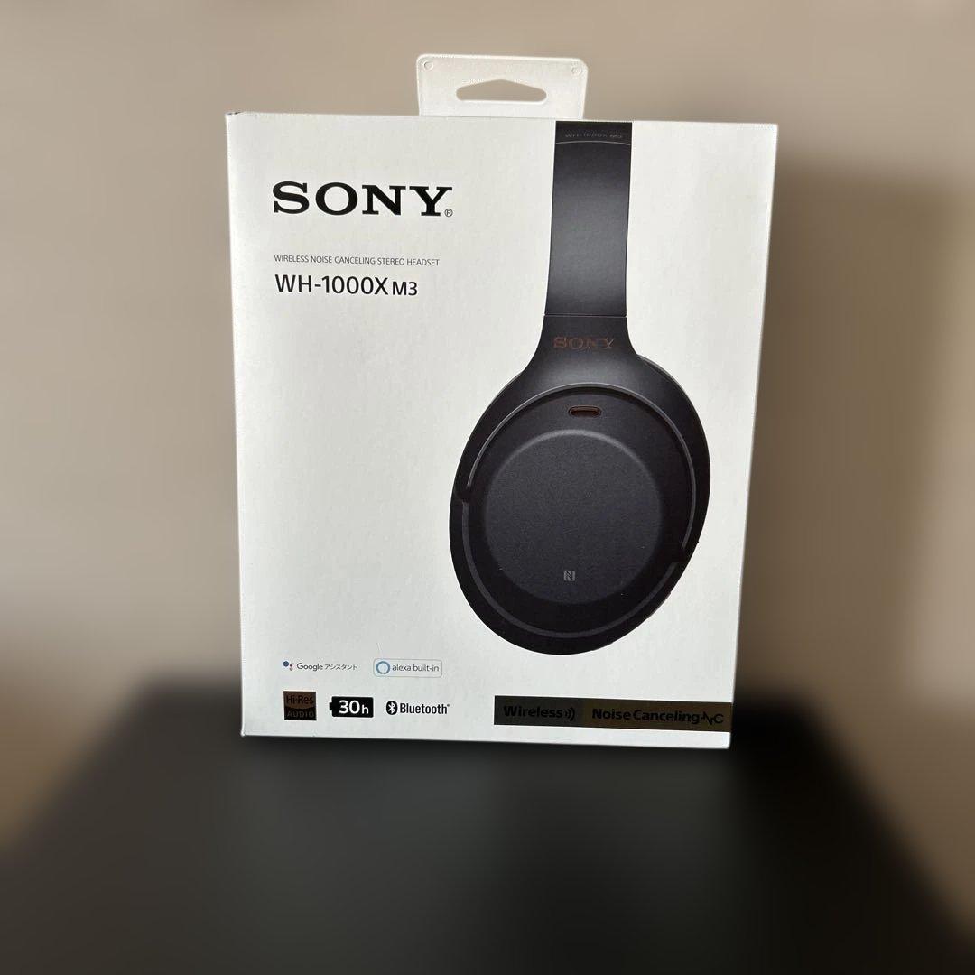 Sony WH-1000X M3 ワイヤレスヘッドホン