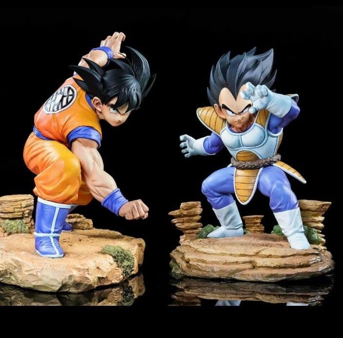 ドラゴンボール ガレージキット 孫悟空 ベジータ フィギュア