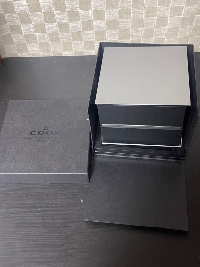 EDOX LES VAUBERTS 自動巻き腕時計