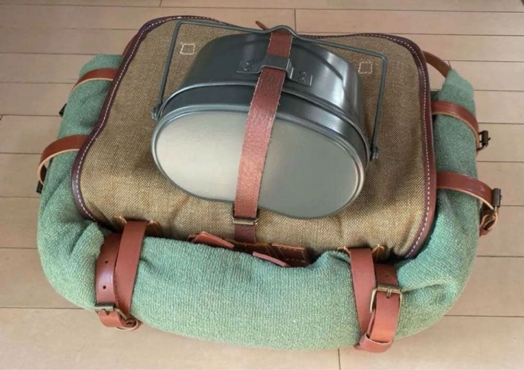 ★アカリ★日本軍　昭五式背嚢 昭5式装備 （複製品）、飯盒、代用毛布付き