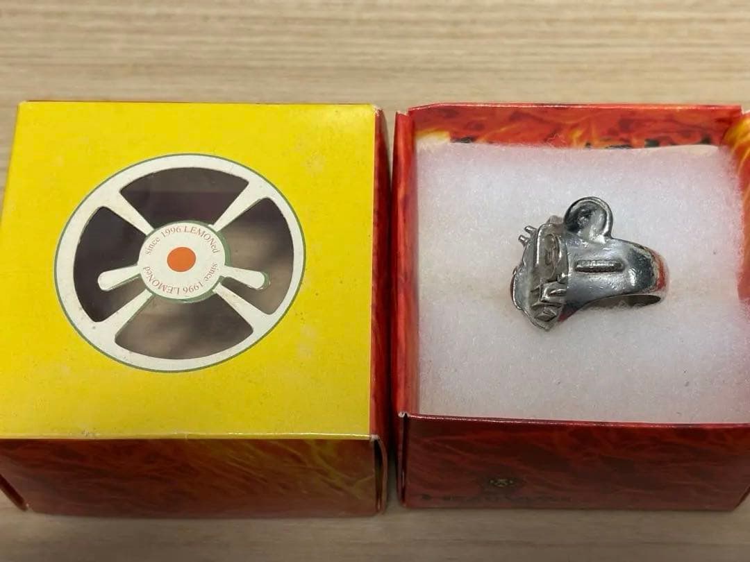 【希少】LEMONed hide サイコベアー Silverリング