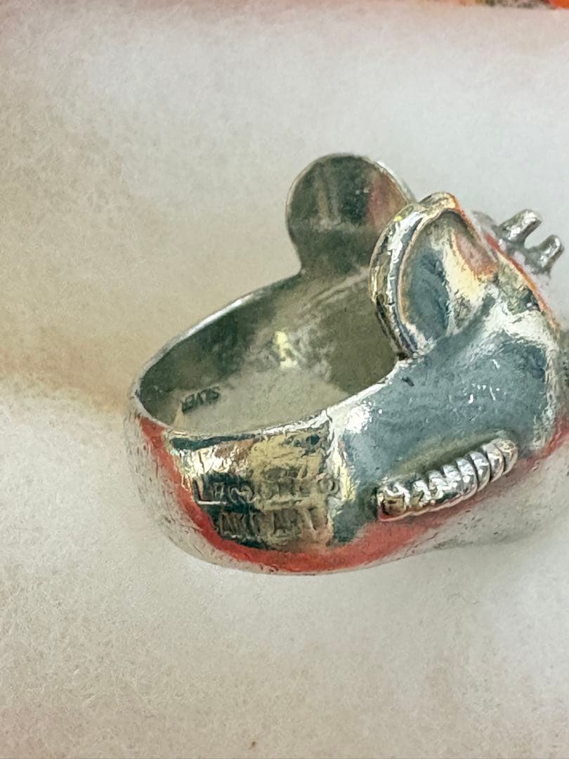 【希少】LEMONed hide サイコベアー Silverリング