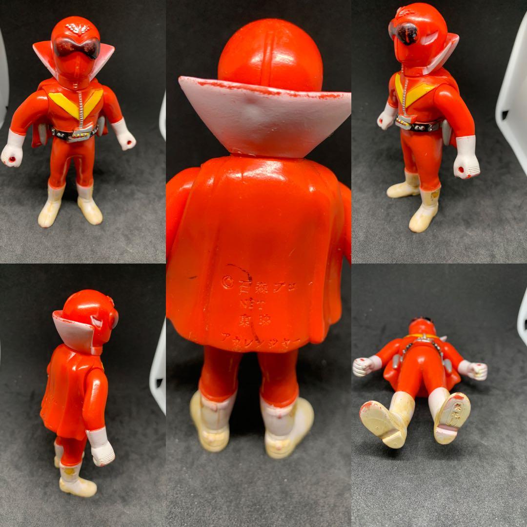 ポピー 秘密戦隊ゴレンジャー キレンジャー モモレンジャー 当時物 5体セット