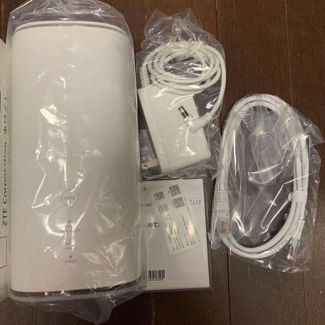 ZTE Speed Wi-Fi  5G L13 ホワイト