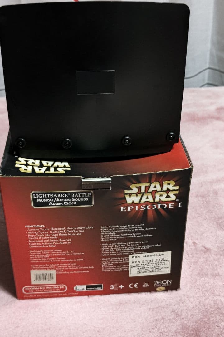 スターウォーズ　ライトセーバーバトル　ミュージカル　アクション　アラームクロック