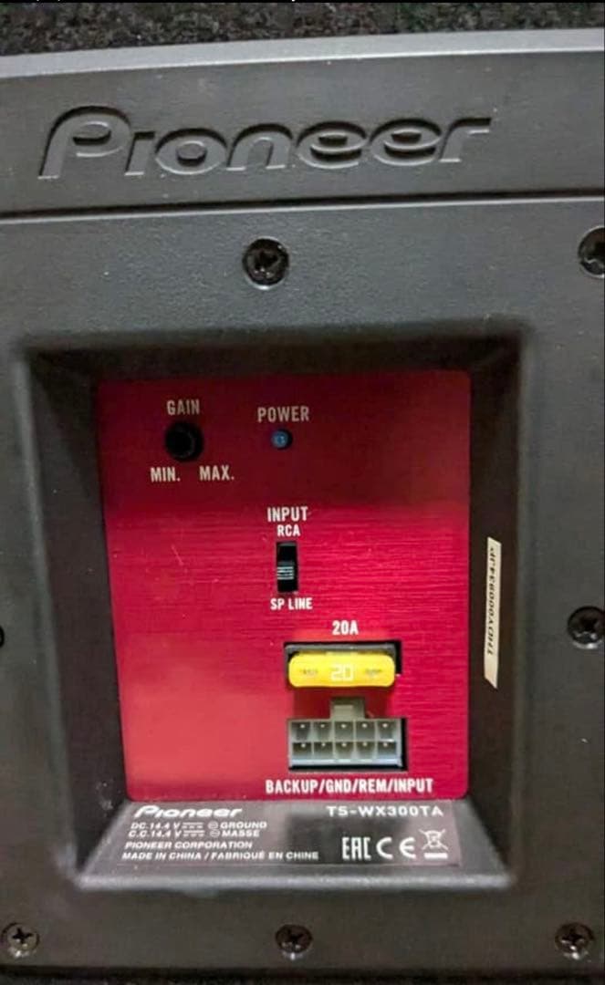Pioneer サブウーファー ポート付き