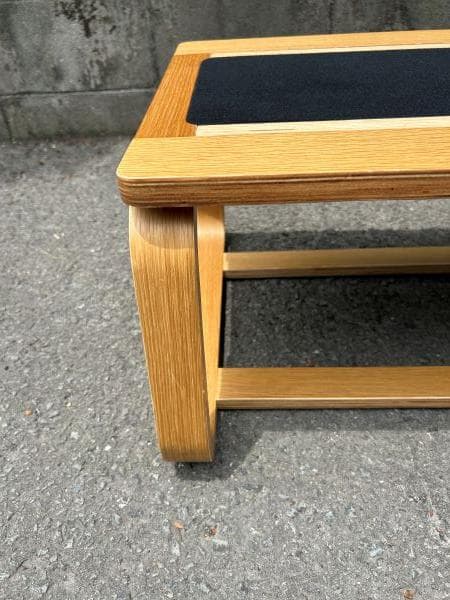Y【中古】MUJI　無印良品　オーク材 リビングでもダイニングでもつかえるベンチ