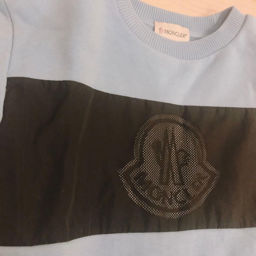 モンクレール　キッズ　トレーナー　ビックロゴ　110 MONCLER