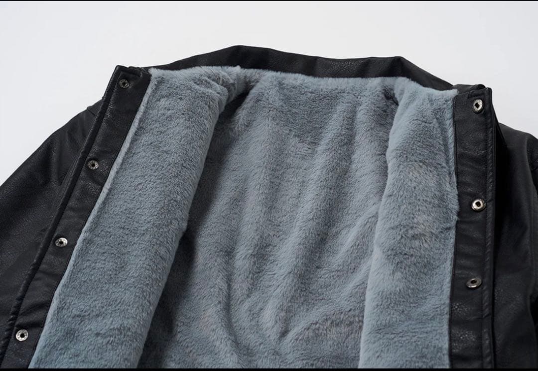 ジャケット・アウター ROLLER FAKE LEATHER COACH JACKET M