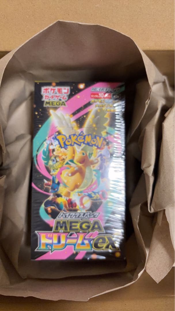 MEGAドリームex BOX シュリンク付