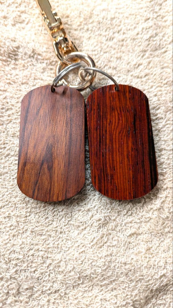 金杢犀　ドッグタグ　青い狼セット