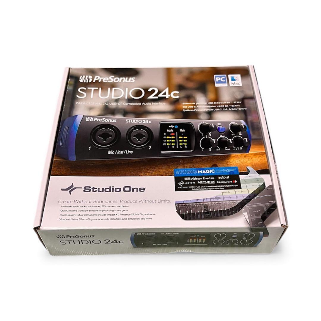 美品 PreSonus STUDIO 24c オーディオインターフェイス