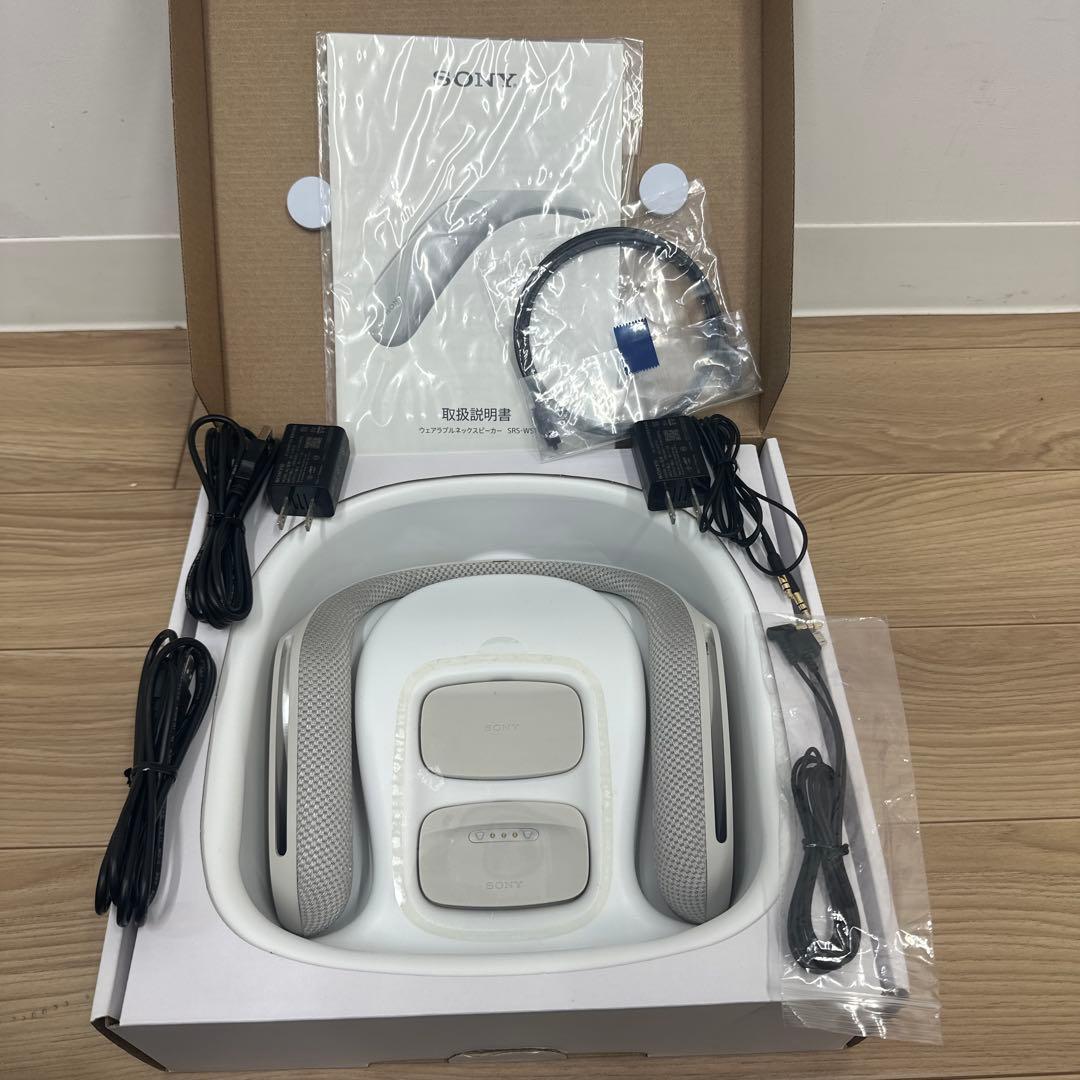 SONY ウェアラブルネックスピーカー　SRS-WS1