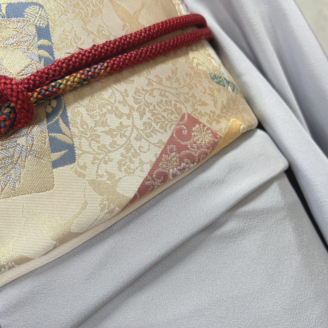 訪問着　フルセット　着物　正絹　　友禅染　七五三　お宮参り　G12