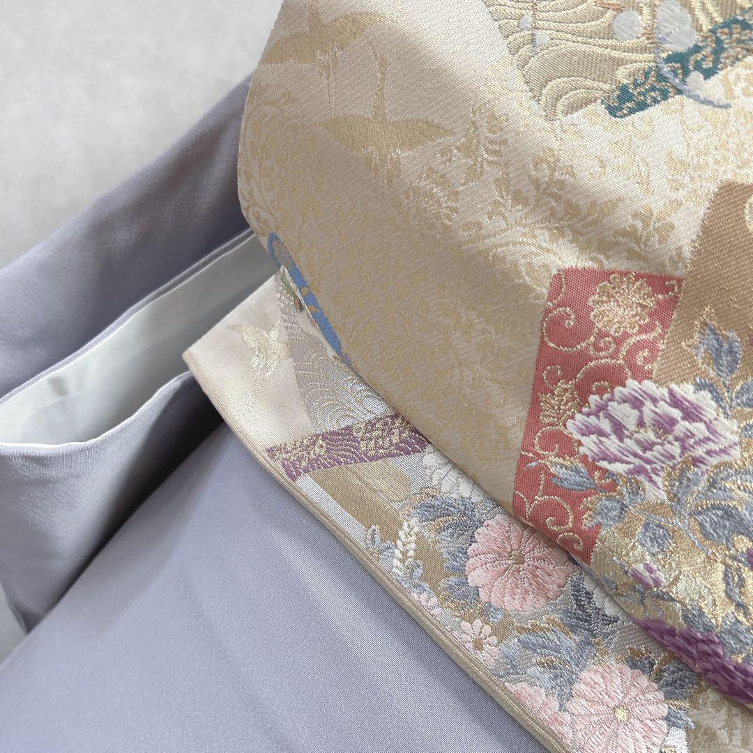 訪問着　フルセット　着物　正絹　　友禅染　七五三　お宮参り　G12