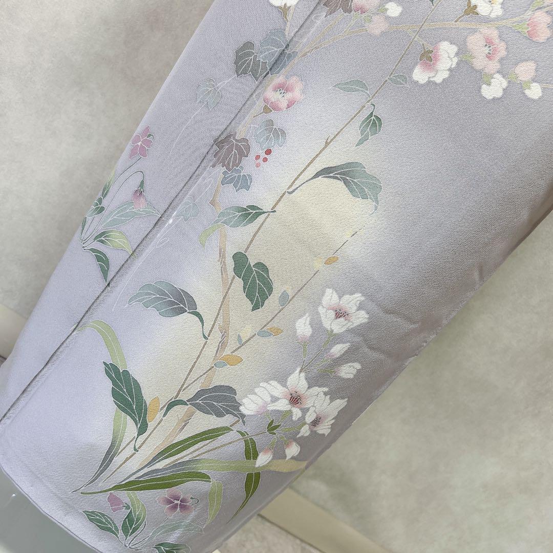 訪問着　フルセット　着物　正絹　　友禅染　七五三　お宮参り　G12