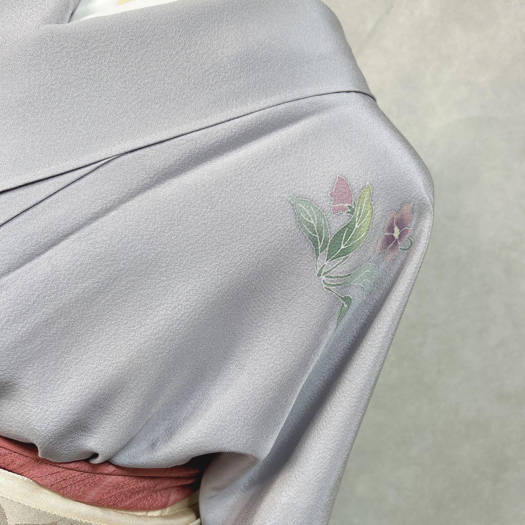 訪問着　フルセット　着物　正絹　　友禅染　七五三　お宮参り　G12