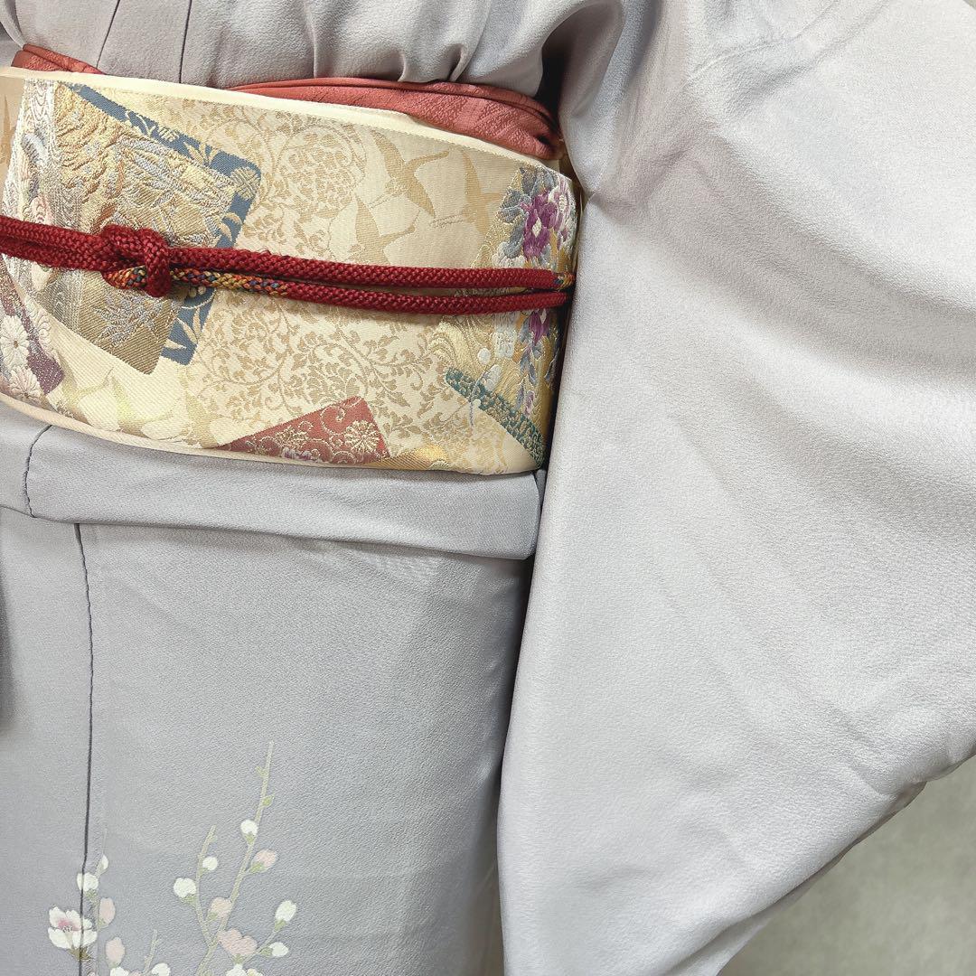 訪問着　フルセット　着物　正絹　　友禅染　七五三　お宮参り　G12