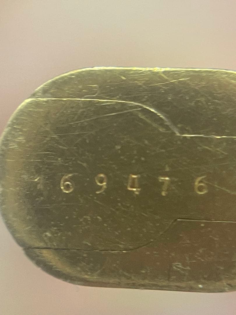 Cartier カルティエ トリニティ ゴールド ボールペン キャップ式本体のみ